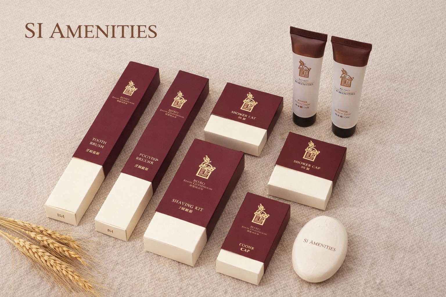 hotel toiletries kit